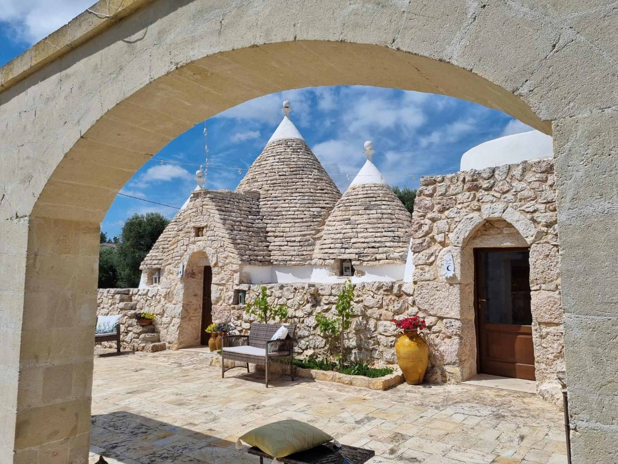 Alojamento de Acomodação e Pequeno-almoço Trulli Di Spinaruta *